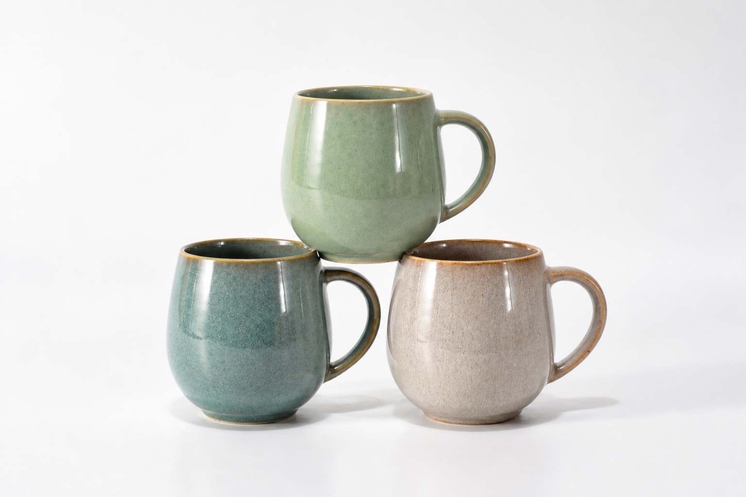 Ceramic tableware arranged on a neutral surface; illustrative placeholder image